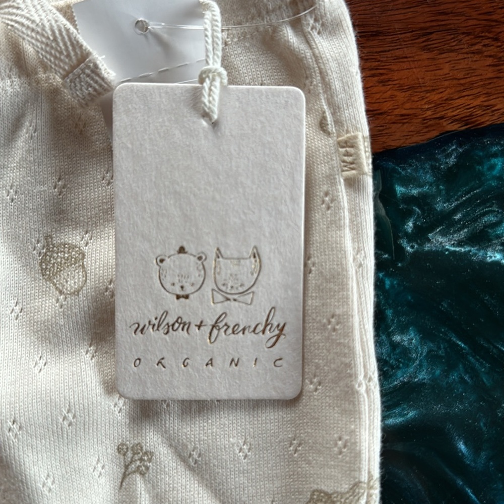 Wilson + Frenchy acorn footed pj pants new with tags boy/girl3-6 months - Picture 2 of 3